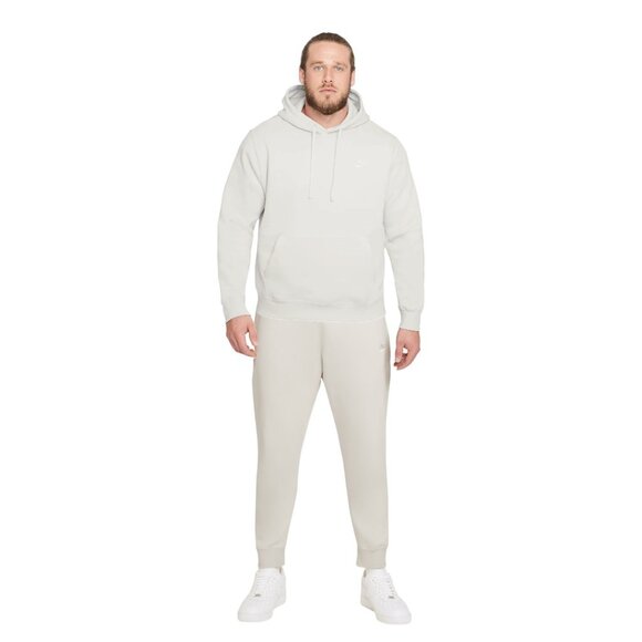 Nike Club Men's Fleece Sweatsuit 2 Pc Tracksuit Matching Bone Beige Tan NWT - Picture 11 of 14